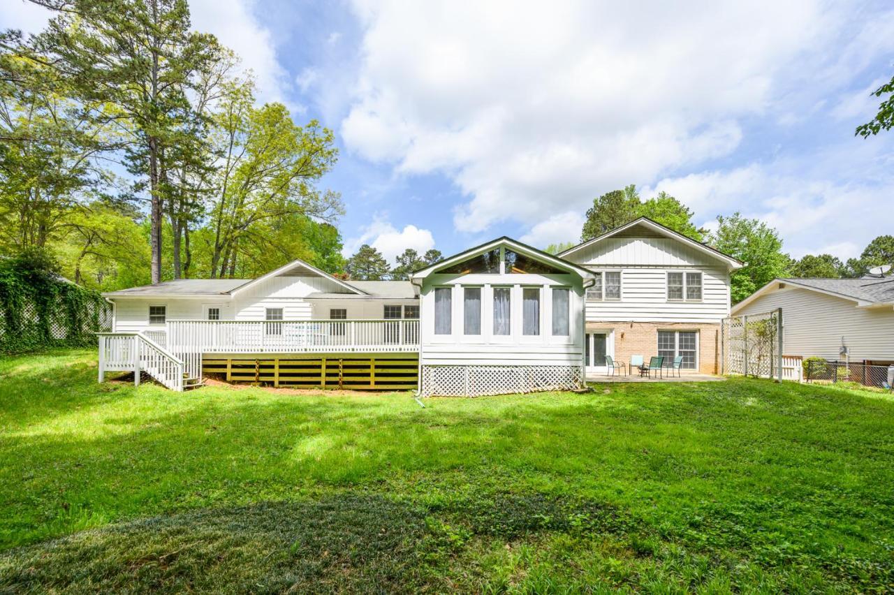 Enjoy This Roomy Cabin Style 5Br With A Pool Table Marietta Exterior foto